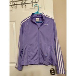 Adidas Purple Track Jacket Size M